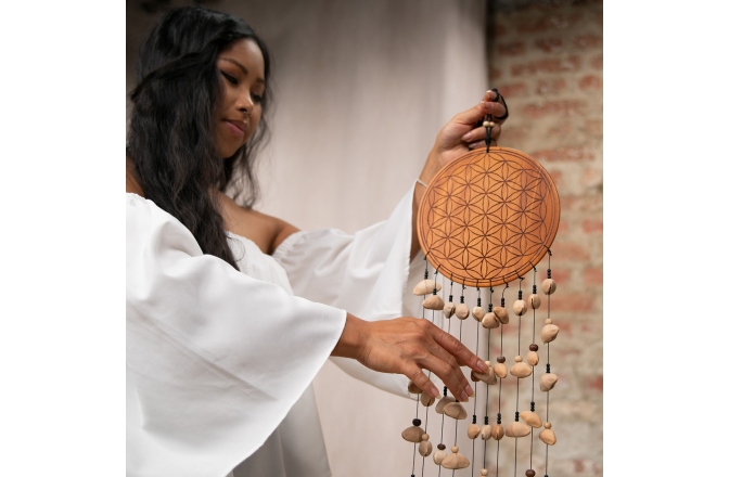 Chimes  Meinl L Flower of Life Kenari Chimes - 10 Cords