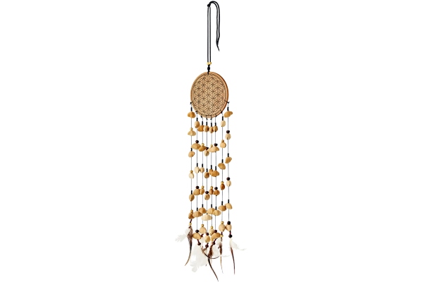 M Flower of Life Kenari Chimes - 8 Cords