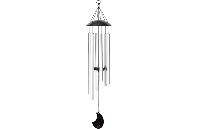 Chimes Meinl Moon Meditation Chime, 32" / 80 cm, 432 Hz, Round Arch, Silver