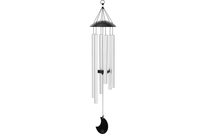 Chimes Meinl Moon Meditation Chime, 32" / 80 cm, 432 Hz, Round Arch, Silver