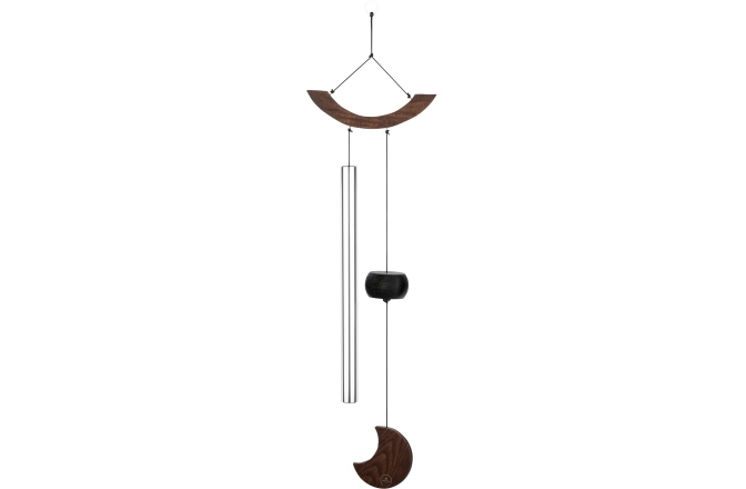 Chimes Meinl Moon Meditation Chime, 35" / 88 cm, 432 Hz, Curved Suspension, Silver