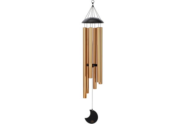 Moon Meditation Chime, 44" / 110 cm, 432 Hz, Round Arch, Bronze
