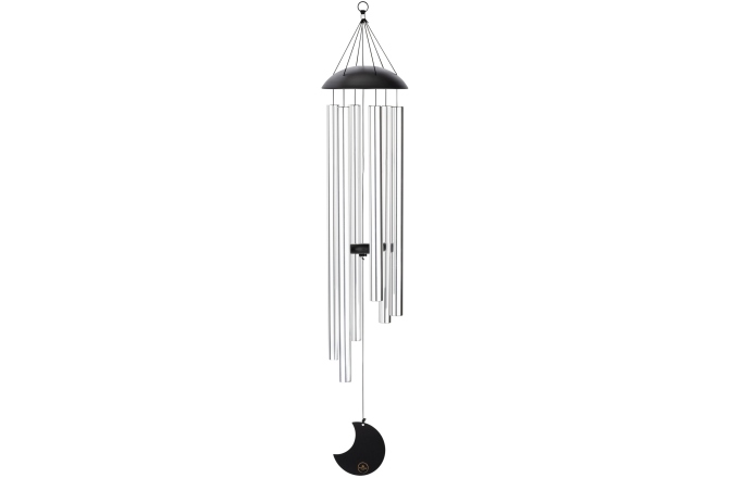Chimes Meinl Moon Meditation Chime, 44" / 110 cm, 432 Hz, Round Arch, Silver