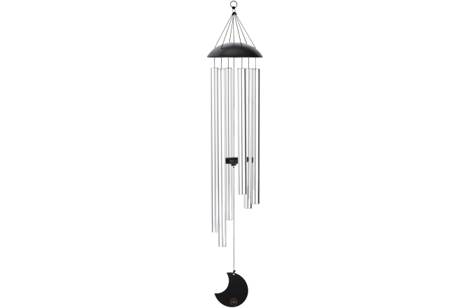Chimes Meinl Moon Meditation Chime, 44" / 110 cm, 432 Hz, Round Arch, Silver