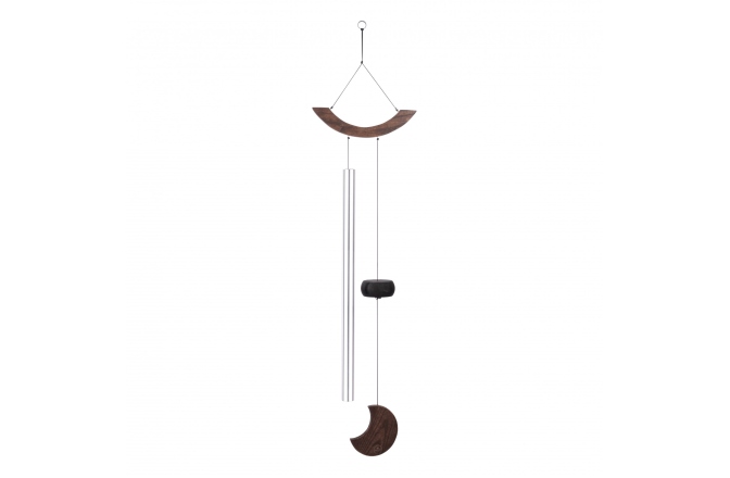 Chimes Meinl Moon Meditation Chime, 49" / 125 cm, 432 Hz, Curved Suspension, Silver