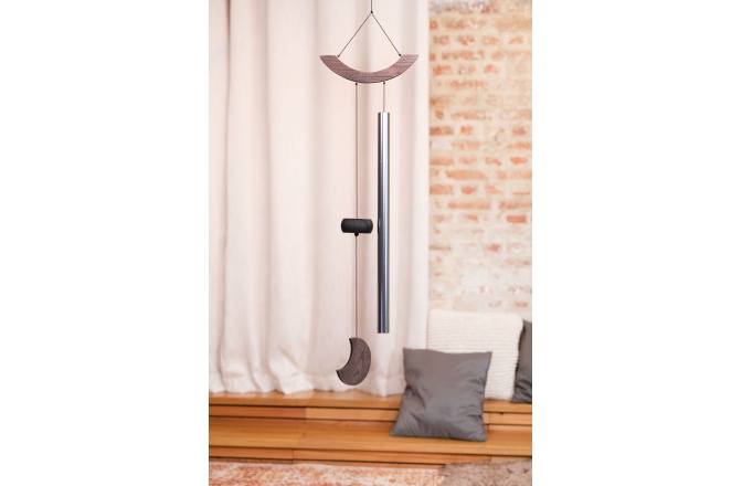 Chimes Meinl Moon Meditation Chime, 49" / 125 cm, 432 Hz, Curved Suspension, Silver