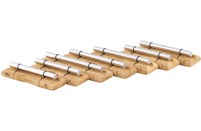 Chimes Meinl Planetary Tuned Energy Chime Chakra Set - Content: 7 Energy Chimes