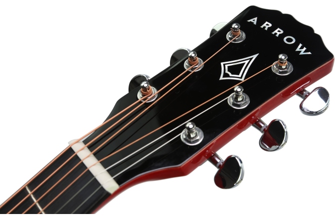 Chitară acustică Arrow Dune Series - Red