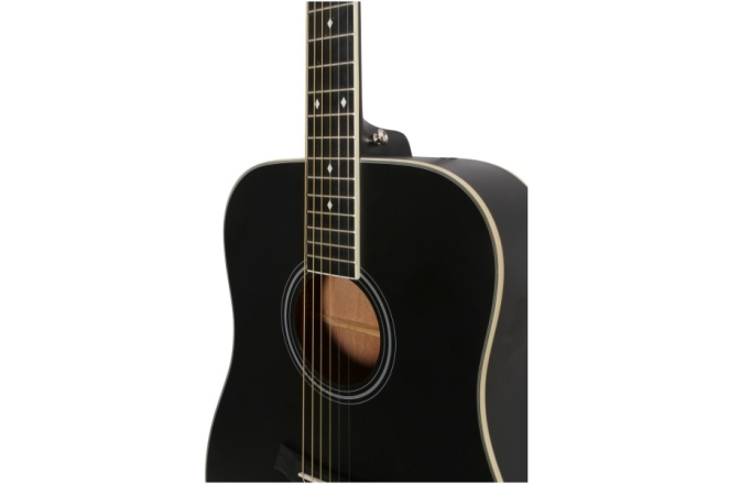 Chitară acustică Arrow Silver D BLK Black ARRSDBLK