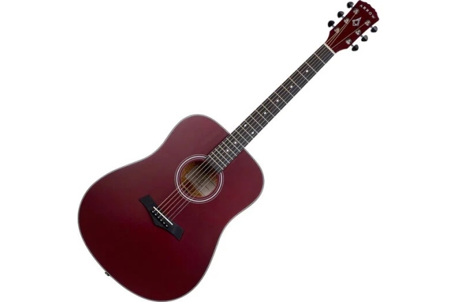 Chitară acustică Arrow Silver D WR Wine Red ARRSDWR