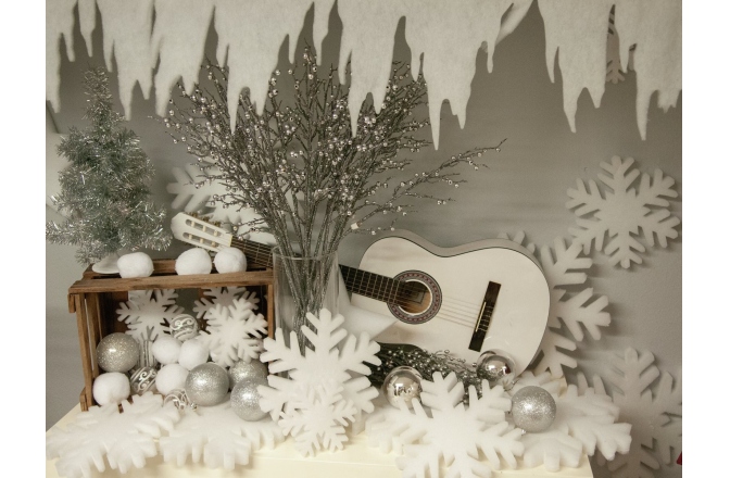 Chitară acustică Dimavery AW-303 White