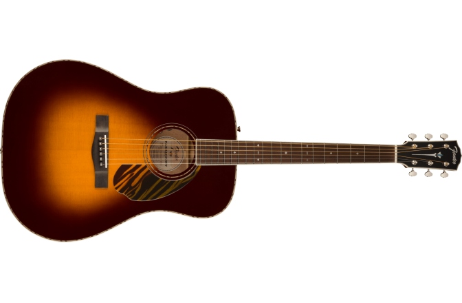 Chitară Acustică Fender PD-220E Dreadnought Ovangkol Fingerboard 3-Color Vintage Sunburst