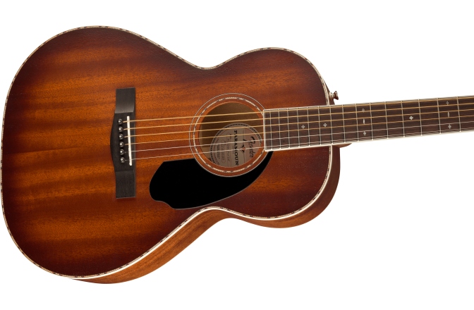 Chitară Acustică Fender PS-220E Parlor All Mahogany Ovangkol Fingerboard Aged Cognac Burst