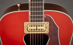 Chitară Acustică Gretsch Guitars G5034TFT  Rancher™ Fideli-Tron Pickup Bigsby Tailpiece Savannah Sunset