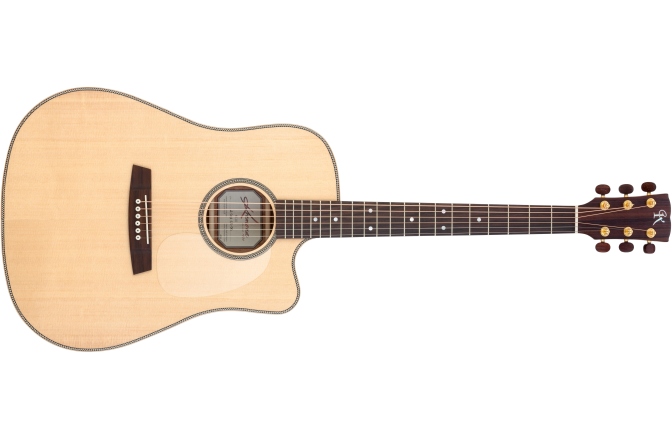 Chitară acustică Kremona Dreadnought M20 Solid Spruce/Solid Sapelli Back