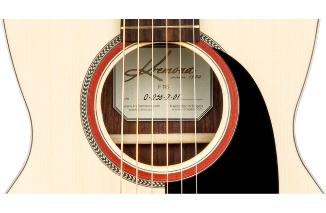 Chitară acustică Parlor Kremona Parlor F16 Solid Spruce/Rosewood