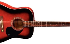 Chitara acustica Tenson D10 Dreadnought Red