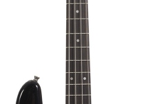 Chitară Bas cu 4 Corzi Arrow Louisiana 4 Bass Night Black Rosewood/White