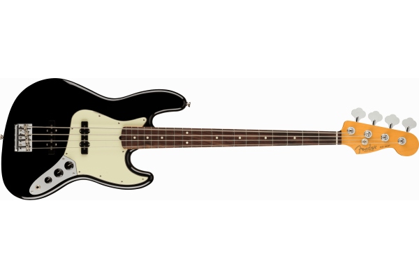 American PRO II Jazz Bass Black