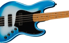 Chitară bas cu 4 corzi Fender Squier Contemporary Active Jazz Bass HH Roasted Maple Fingerboard Black Pickguard Sky Burst Metallic