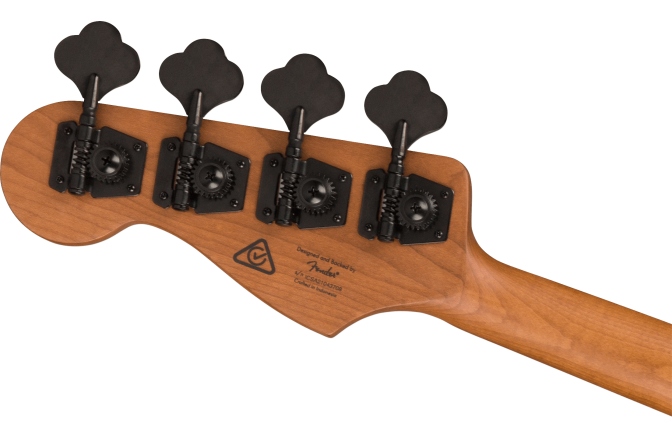 Chitară bas cu 4 corzi Fender Squier Contemporary Active Jazz Bass HH Roasted Maple Fingerboard Black Pickguard Sky Burst Metallic