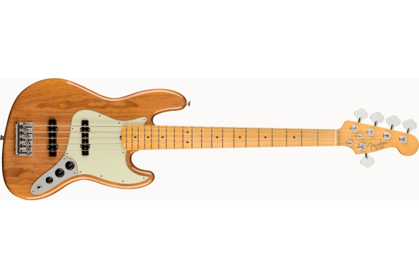 American PRO II Jazz Bass V Roasted Pine