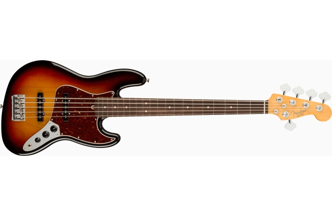 Chitară Bas cu 5 Corzi Fender American Professional II Jazz Bass V 3-Color Sunburst 
