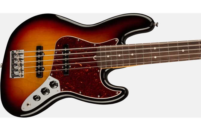 Chitară Bas cu 5 Corzi Fender American Professional II Jazz Bass V 3-Color Sunburst 