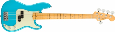 Fender Chitară bas cu 5 corzi American Professional II Precision Bass V  Miami Blue