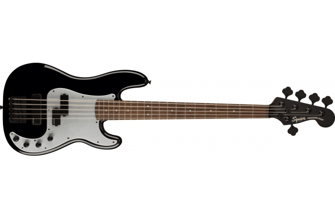 Chitară bas cu 5 corzi Fender Squier Contemporary Active Precision Bass PH V LRL Black