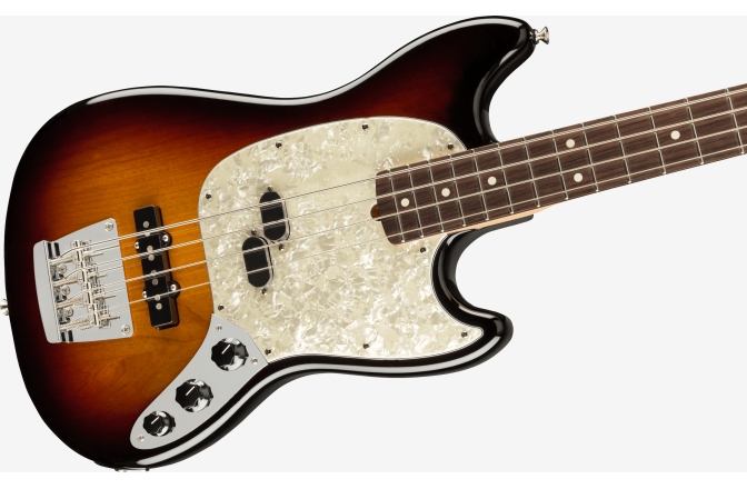 Chitară Bas Fender American Performer Mustang Bass RW 3-Color Sunburst