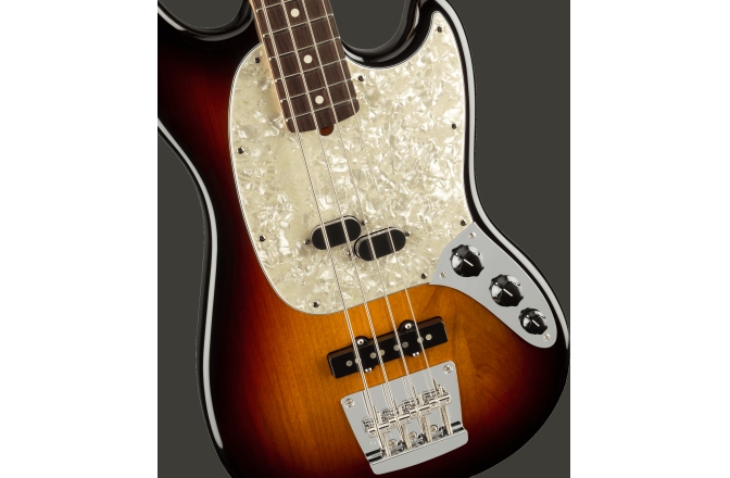 Chitară Bas Fender American Performer Mustang Bass RW 3-Color Sunburst