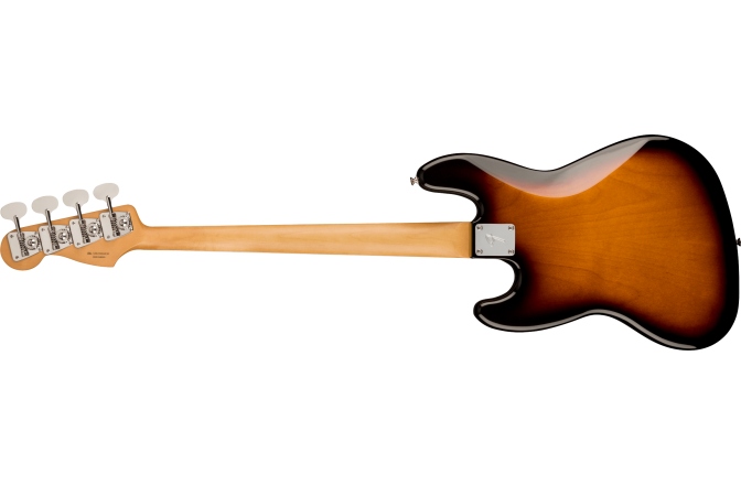 Chitară bas Fender Gold Foil Jazz Bass Ebony Fingerboard, 2-Color Sunburst
