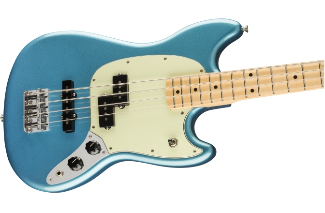 Chitara bas Fender Limited Edition Player Mustang® Bass PJ, Maple Neck, Lake Placid Blue