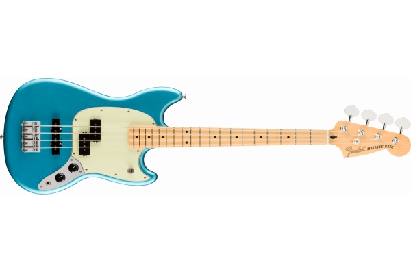 Limited Edition Player Mustang® Bass PJ, Maple Neck, Lake Placid Blue Limited Edition Player Mustang® Bass PJ, Maple Neck, Lake Placid Blue