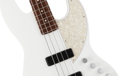 Chitară bas Fender Made in Japan Elemental Jazz Bass®,  Rosewood Fingerboard, Nimbus White