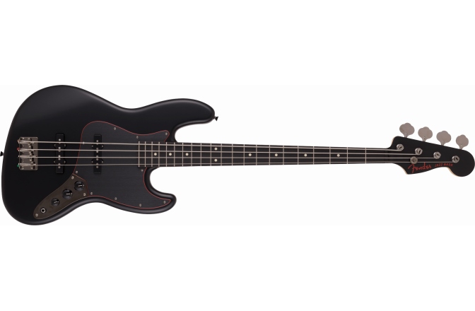Chitara bas Fender Made in Japan Limited Hybrid II Jazz Bass®, Noir, Rosewood Fingerboard, Black