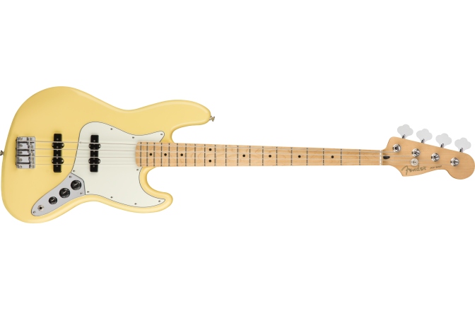 Chitară Bas Fender Player Jazz Bass - Buttercream- Ultima bucata Resigilata
