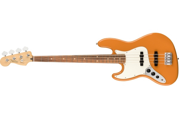 Player Jazz Bass Left-Handed Pau Ferro Fingerboard Capri Orange