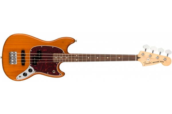 Player Mustang Bass PJ Pau Ferro Aged Natural