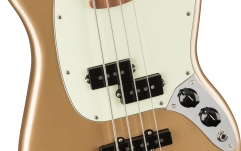 Chitară Bas Fender Player Mustang Bass PJ Pau Ferro Fingerboard Firemist Gold