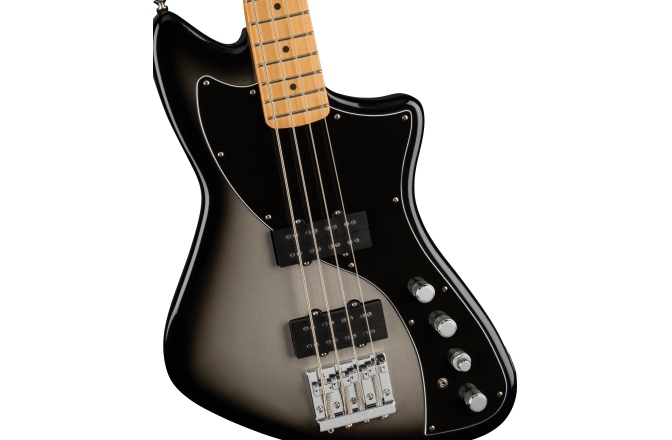 Chitară Bas Fender Player Plus Active Meteora Bass Maple Fingerboard Silverburst