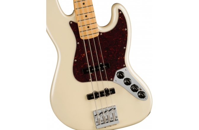 Chitară Bas Fender Player Plus Jazz Bass Maple Fingerboard, Olympic Pearl