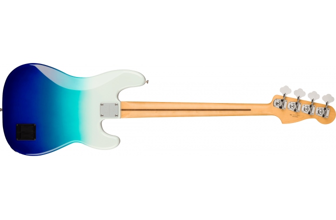 Chitară Bas Fender Player Plus Precision Bass Left-Hand Maple Fingerboard, Belair Blue