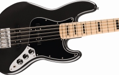 Chitară bas Fender Squier Affinity Series Active Jazz Bass V MF Black Metallic