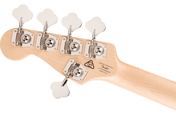Chitară bas Fender Squier Affinity Series Active Jazz Bass V MF Black Metallic