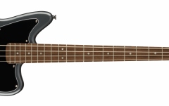 Chitară Bas Fender Squier Affinity Series™ Jaguar Bass H Laurel Fingerboard Black Pickguard Charcoal Frost Metallic