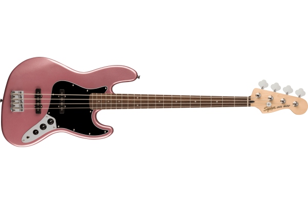 Affinity Series™ Jazz Bass Laurel Fingerboard Black Pickguard Burgundy Mist
