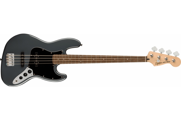 Affinity Series™ Jazz Bass Laurel Fingerboard Black Pickguard Charcoal Frost Metallic Affinity Series™ Jazz Bass Laurel Fingerboard Black Pickguard Charcoal Frost Metallic