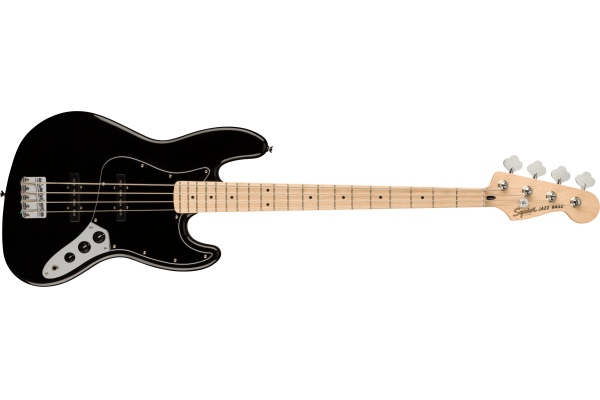 Affinity Series™ Jazz Bass Maple Fingerboard Black Pickguard Black